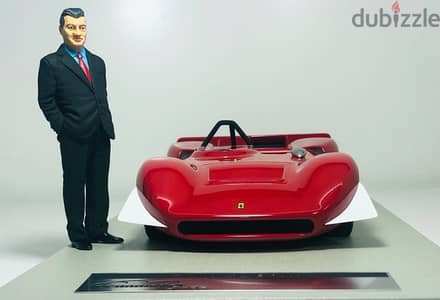 1/18 Scale Ferrari Dino 212 E 1969 Limited 75 Units Rosso Corsa Red