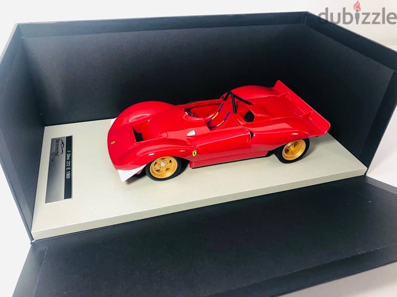 1/18 Scale Ferrari Dino 212 E 1969 Limited 75 Units Rosso Corsa Red 1