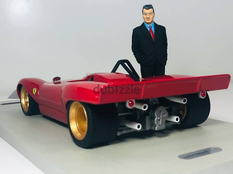 1/18 Scale Ferrari Dino 212 E 1969 Limited 75 Units Rosso Corsa Red 5