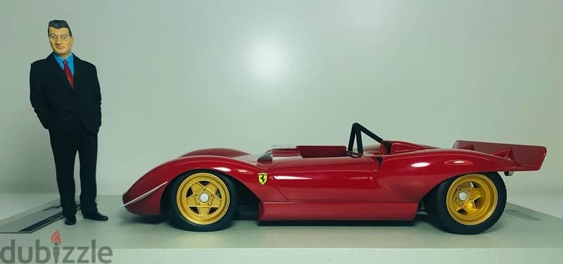 1/18 Scale Ferrari Dino 212 E 1969 Limited 75 Units Rosso Corsa Red 11