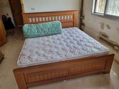 Complete bed room with mattress