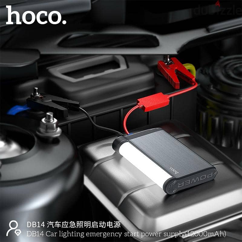 Hoco Car Emergency Jump Starter Power Supply 1