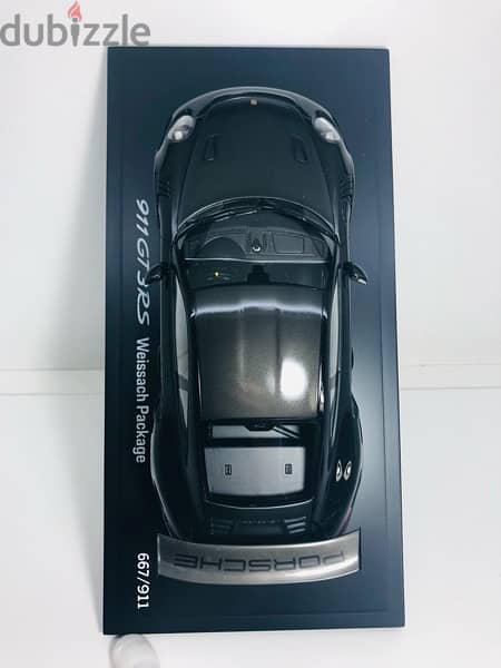 1/18 Scale Rare in Box By Spark Porsche 911 GT3 RS Weissach Package 7