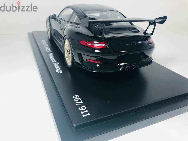 1/18 Scale Rare in Box By Spark Porsche 911 GT3 RS Weissach Package 9
