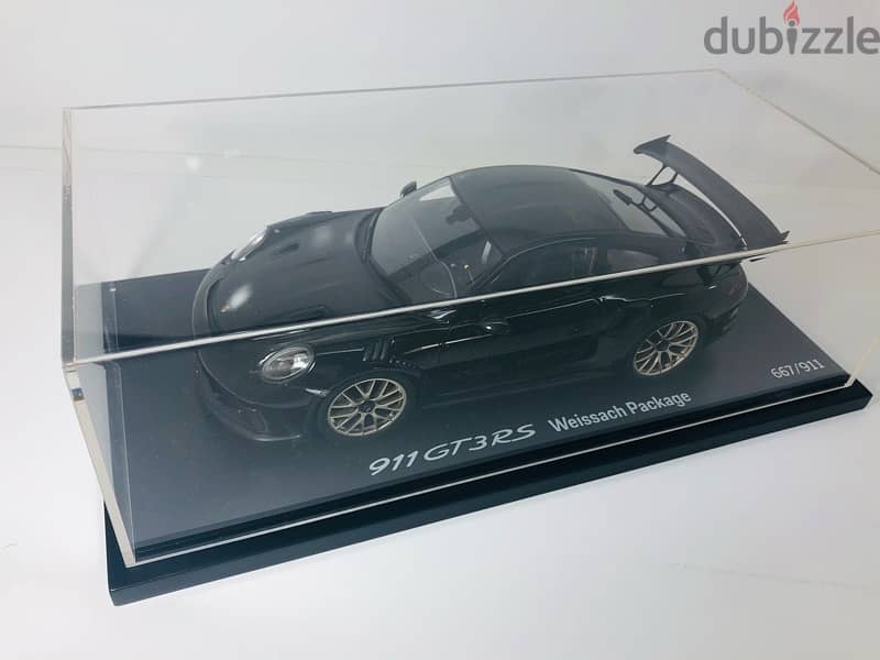 1/18 Scale Rare in Box By Spark Porsche 911 GT3 RS Weissach Package 12