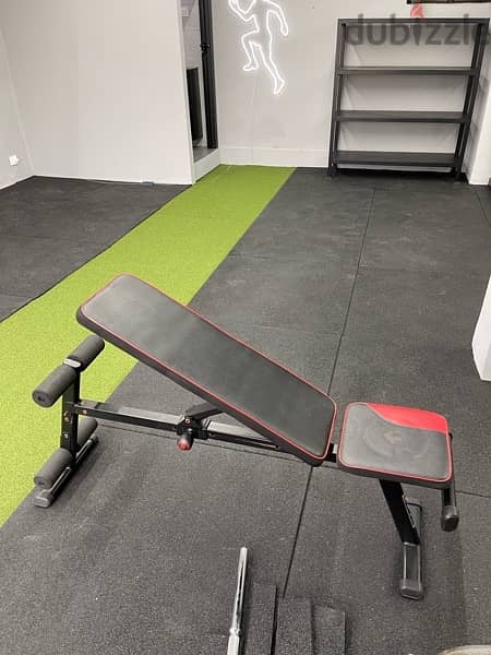 bench adjustable like new domyos we have also all sports equipment 1