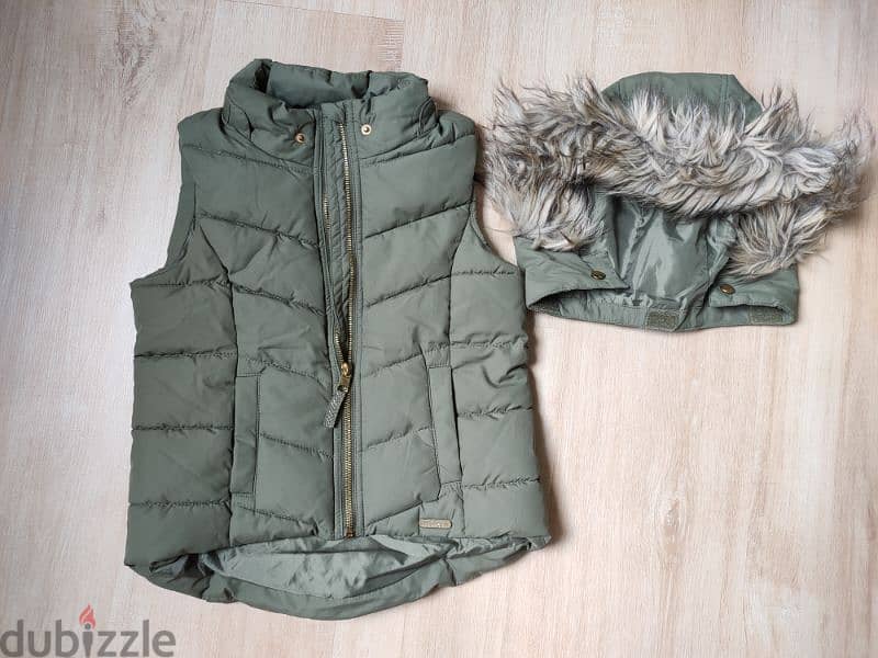 H&M Vest with Removable Hood 2