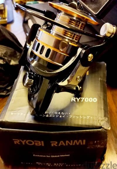 new reel ryobi ranmi 7000