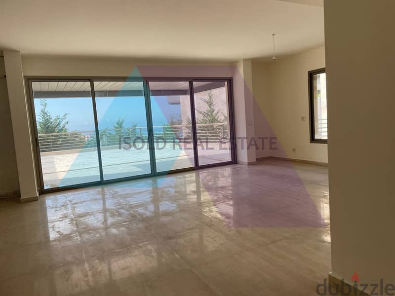 Brand New 180 m2 GF apartment with a terrace for rent in Dik El Mehdi 1