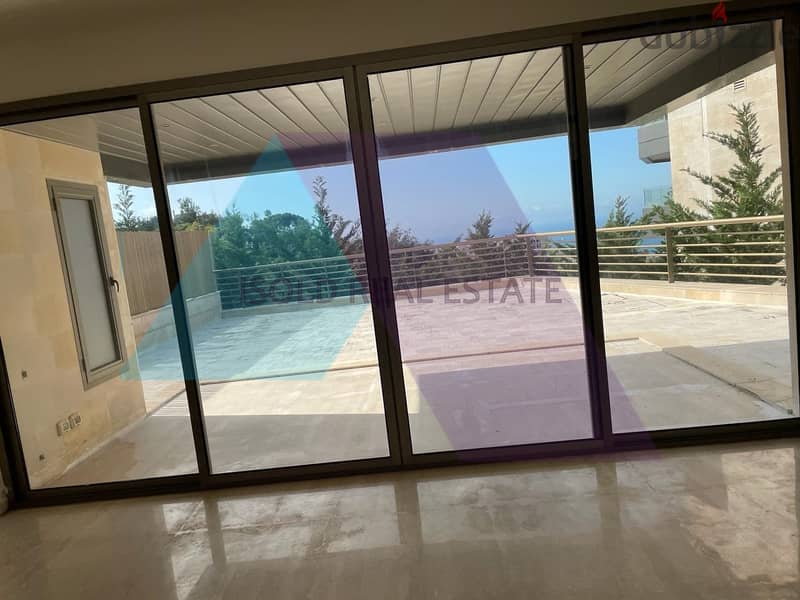 Brand New 180 m2 GF apartment with a terrace for rent in Dik El Mehdi 2