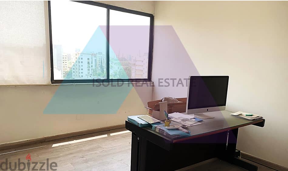 A 145 m2 office for sale in Sin El Fil - مكتب للبيع في سن الفيل 3