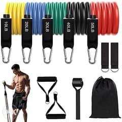High quality 11pcs/set Resistance Bands 150 LBS for 14$ 0