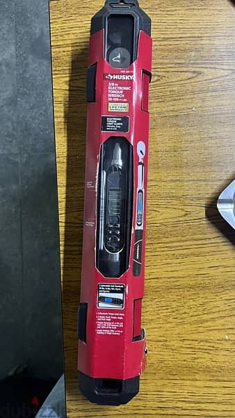 husky torque wrench 3/8 new never used 1