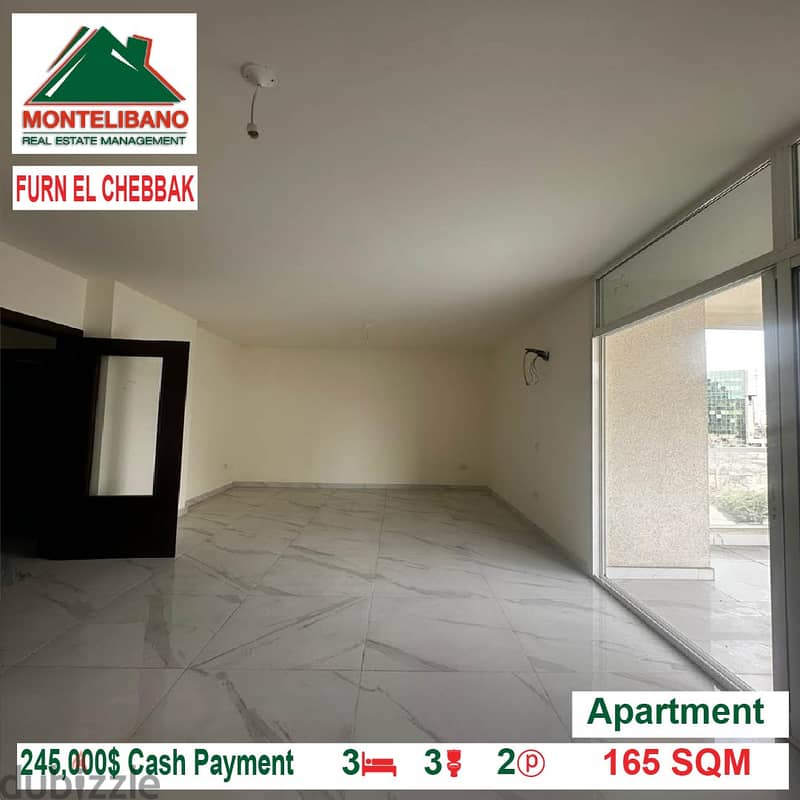 245000$!! Apartment for sale located in Furn El Chebbak 2