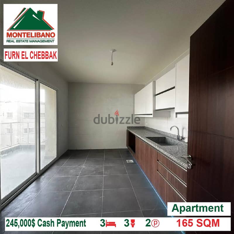 245000$!! Apartment for sale located in Furn El Chebbak 4