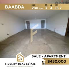 Apartment for sale in Baabda JS7