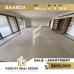 Apartment for sale in Baabda JS8