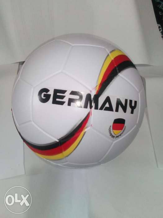 Ball for kids football with Germany flag logo 0