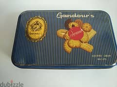Vintage Gandour tin box - Not Netogiable