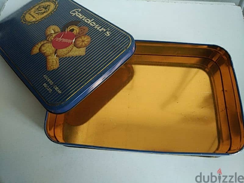 Vintage Gandour tin box - Not Netogiable 1