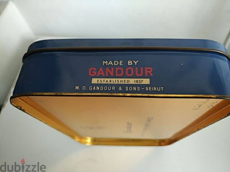 Vintage Gandour tin box - Not Netogiable 2