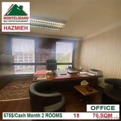 575$!! Office for rent located in Hazmieh