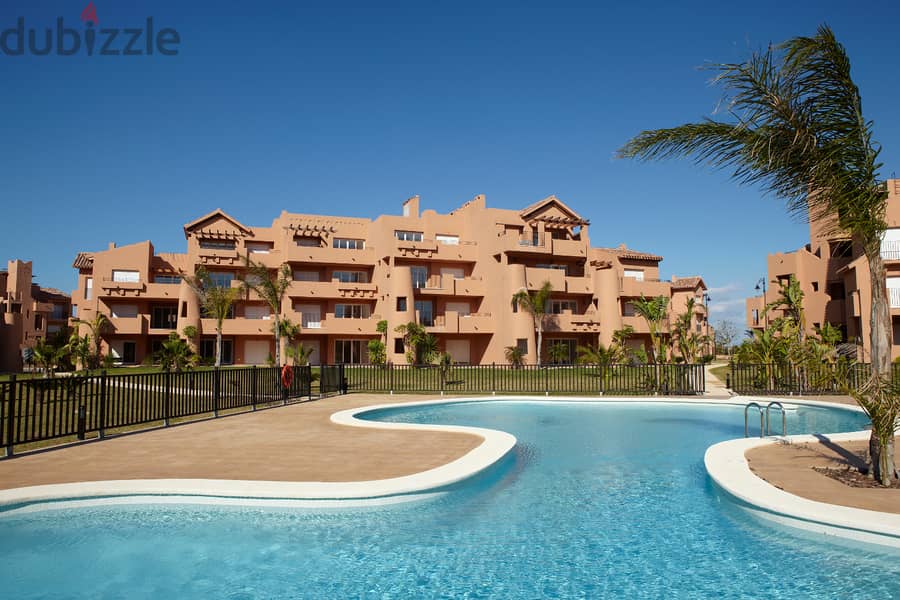 Spain furnished apartments between sea & golf in a gated resort Ref#11 4