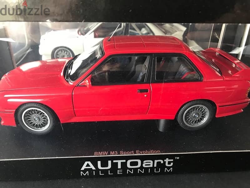 1/18 diecast New Factory BMW E30 M3 Evolution “Cecotto”by AUTOart 7