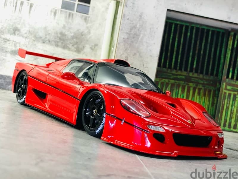 1/18 diecast in Orig box Mega Rare Ferrari F50 GT Rare by Fujimi. 3