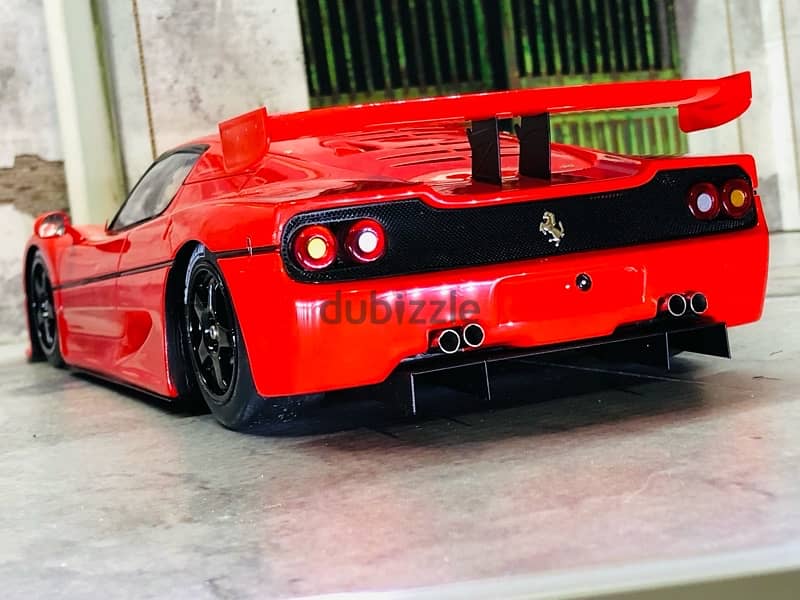 1/18 diecast in Orig box Mega Rare Ferrari F50 GT Rare by Fujimi. 7