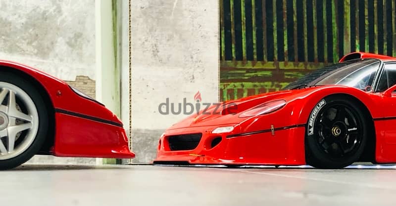 1/18 diecast in Orig box Mega Rare Ferrari F50 GT Rare by Fujimi. 14