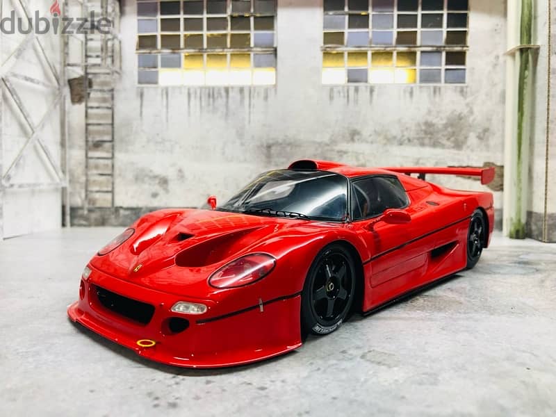 1/18 diecast in Orig box Mega Rare Ferrari F50 GT Rare by Fujimi. 1