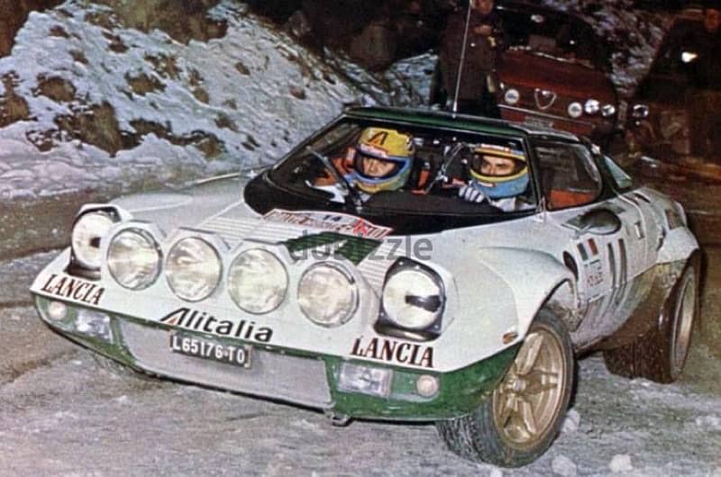1/18 diecast diorama in display Lancia Stratos Monte Carlo Winner 1975 6