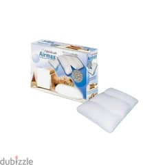 Airmax Neck Pillow, Microfiber Cotton Cervical Sleep Pillow 0