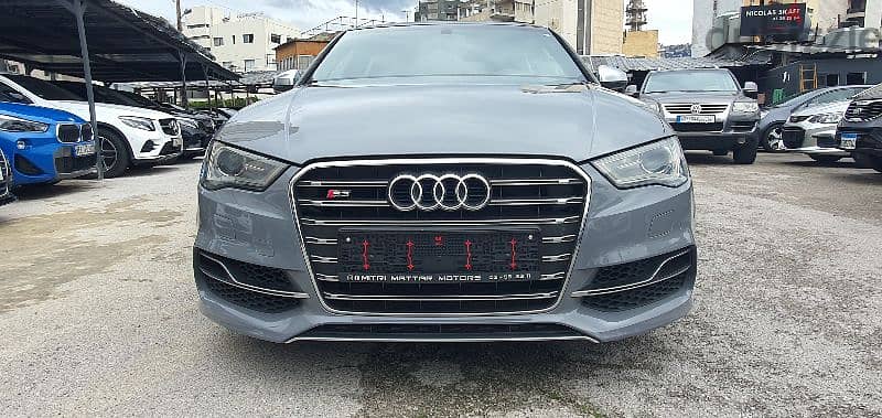 Audi S3 Quattro 2016 Nardo Grey Highest package Like new Low Mileage 3
