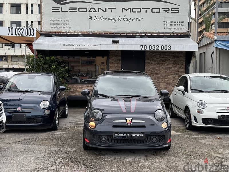 Fiat 500 Abarth scorpion edition one of a kind 1