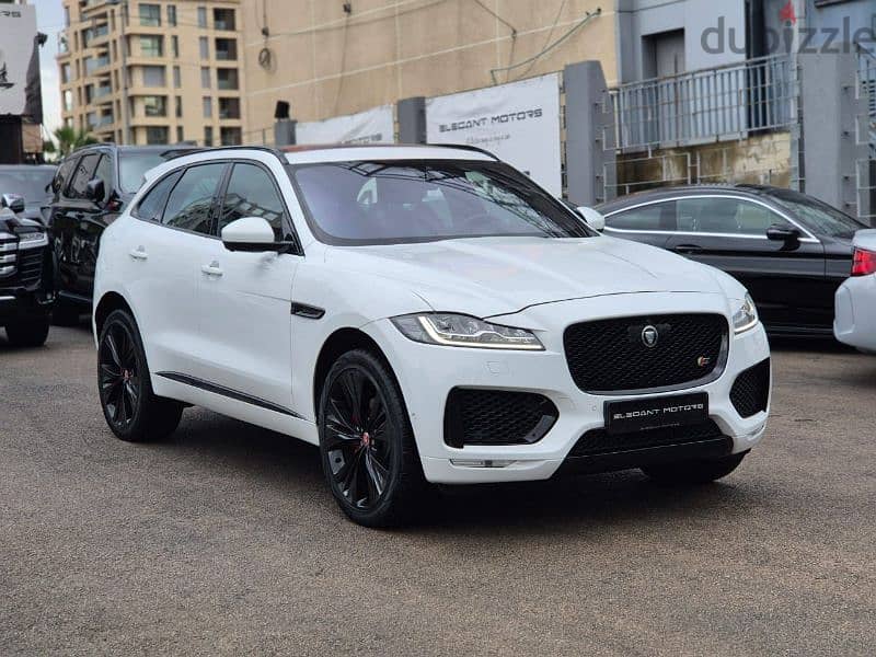 2017 F-PACE S V6 with 46000km mileage 380HP 2
