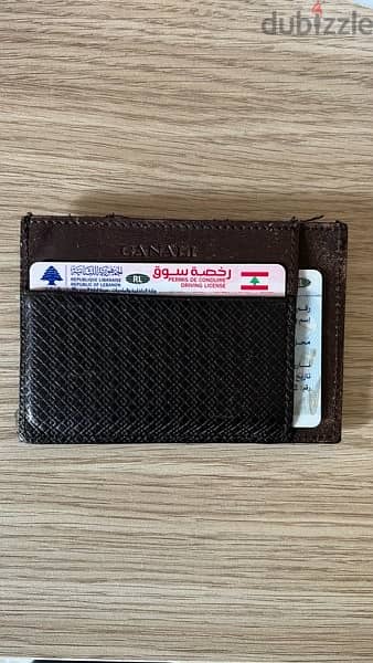 Canali card holder