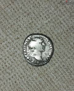 Trajan Roman   silver Denarius Ancient Roman coin 98 _117 AD