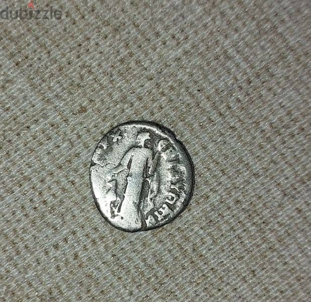 Trajan Roman   silver Denarius Ancient Roman coin 98 _117 AD 1