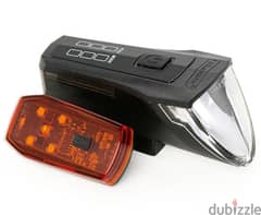 Bikemate Bike Led light front and rear set delivery available 0