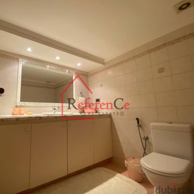 Prime furnished apartment in Bouar شقة مفروشة فاخرة في البوار 16