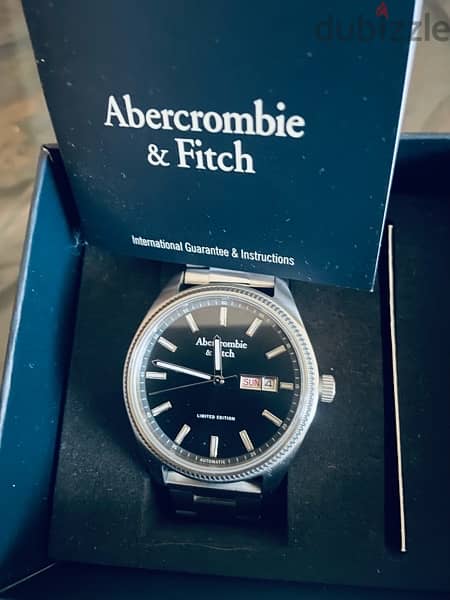 Abercrombie and Fitch A&F Men's Limited Edition Watch- Only 500 produced!