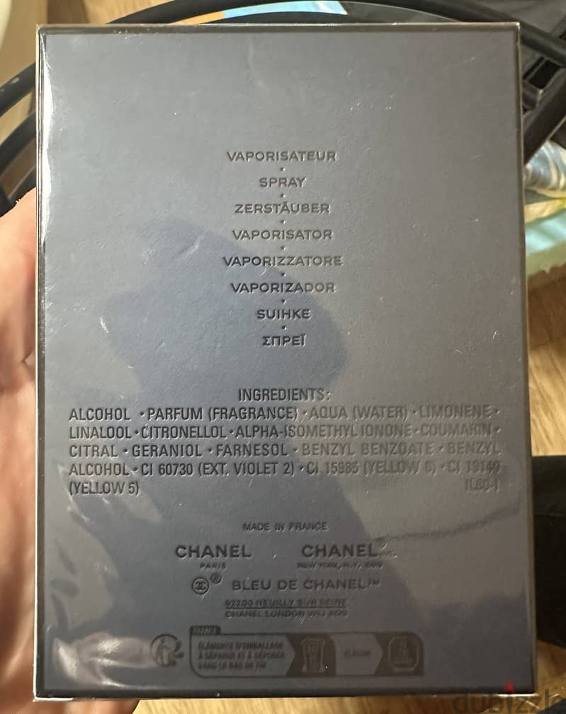 Bleu de Chanel Paris eau de Parfum original 1