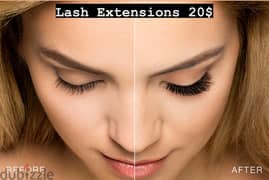 Lash Extensions starting 15$