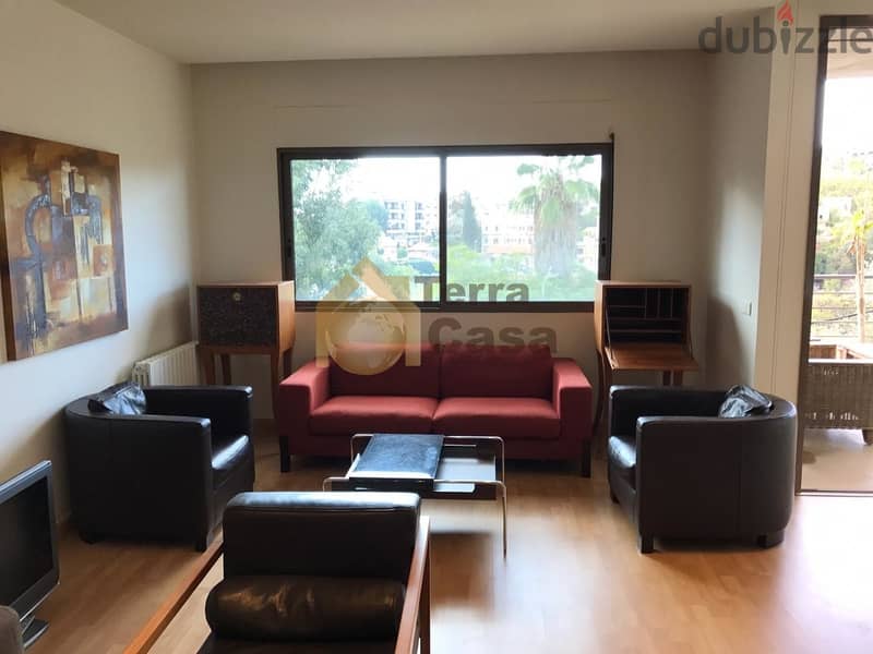 Apartment for rent in baabda fully furnished open view. Ref#1058 2