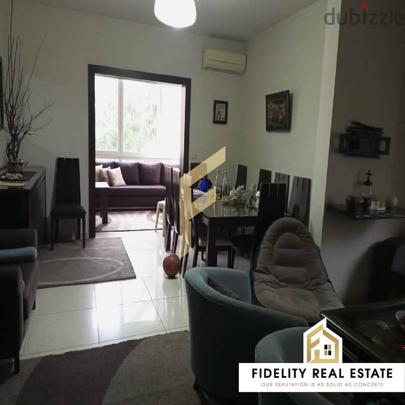 Furnished apartment for sale in Zouk Mikael RK1 1