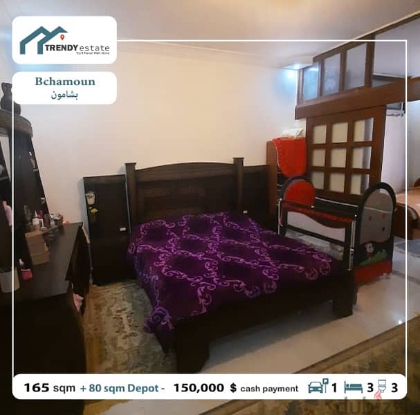 apartment for sale in bchamoun yahoudiyeh شقة للبيع في بشامون اليهودية 9