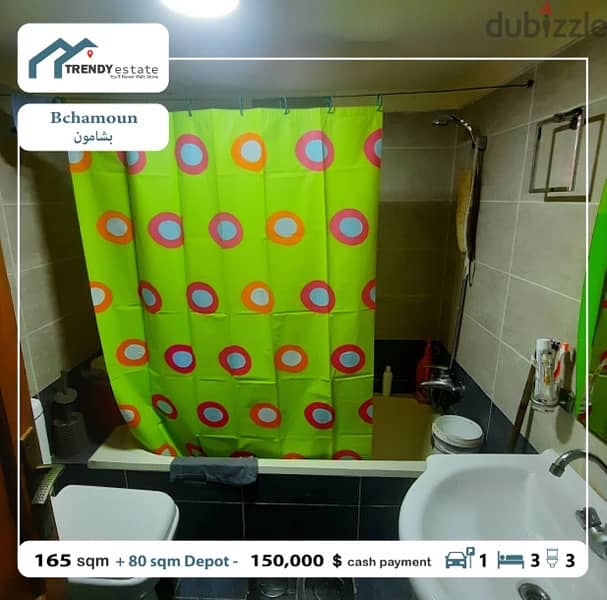apartment for sale in bchamoun yahoudiyeh شقة للبيع في بشامون اليهودية 10
