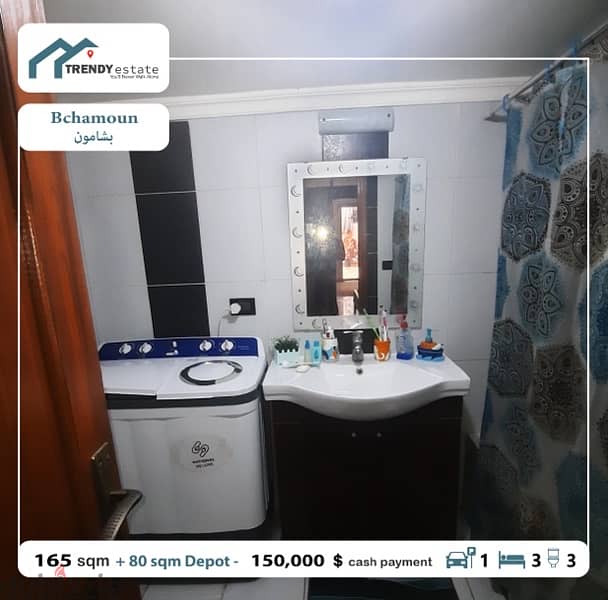 apartment for sale in bchamoun yahoudiyeh شقة للبيع في بشامون اليهودية 12